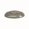 Base de ferro bruto 165mm de diâmetro x 29mm para lâmpadas.