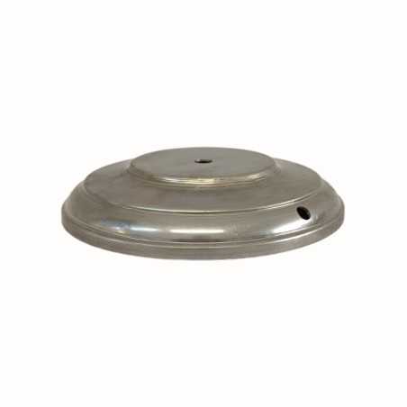 Base de ferro bruto 165mm de diâmetro x 29mm para lâmpadas.