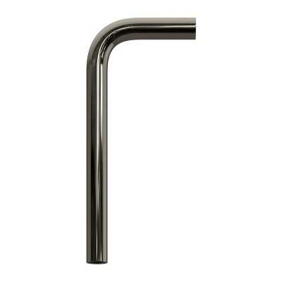 Tubo curvo metálico 14 cm M10x1 | AcessoriosCandeeiros.pt