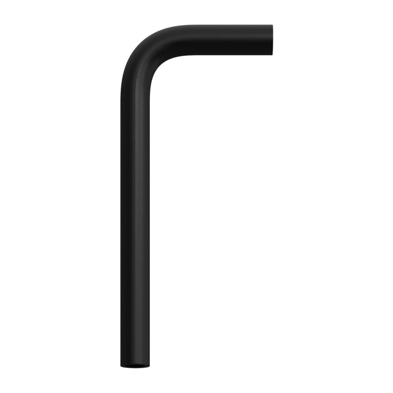 Tubo curvo metálico 14 cm M10x1 | AcessoriosCandeeiros.pt