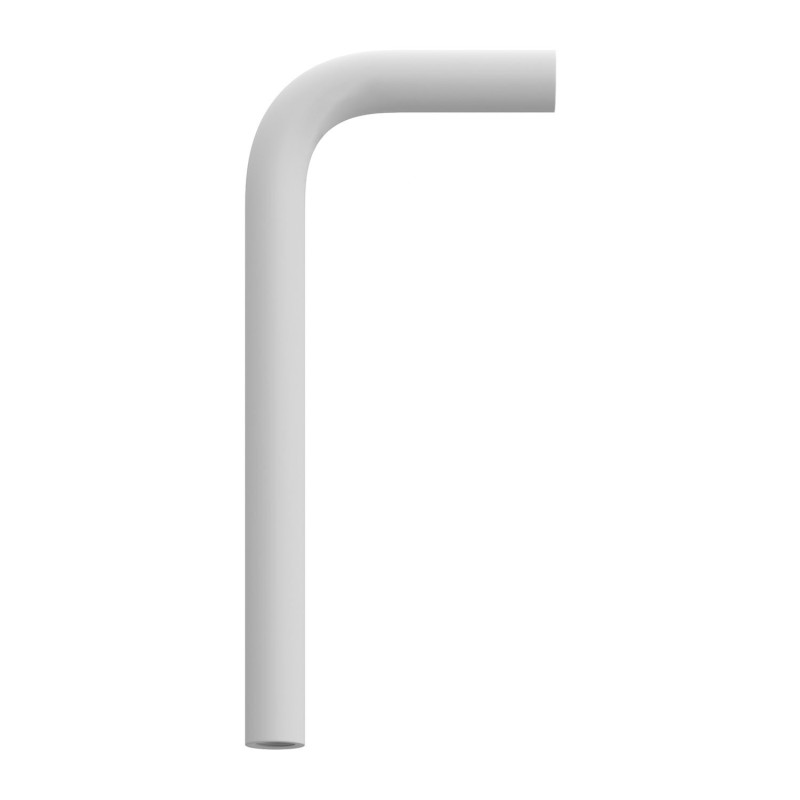 Tubo curvo metálico 14 cm M10x1 | AcessoriosCandeeiros.pt