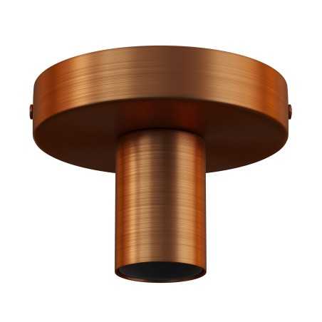 Luminária tipo soquete E27 de metal 120mm x 85mm