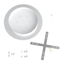 Rosácea XXL 400 mm personalizável para candeeiros | ACESSORIOSCANDEEIROSPT