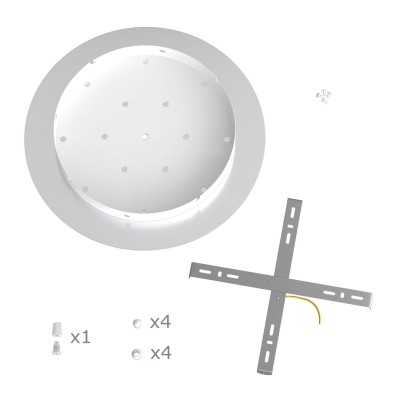 Rosácea XXL 400 mm personalizável para candeeiros | ACESSORIOSCANDEEIROSPT