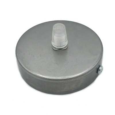 Florão de ferro de 60mm para lâmpadas