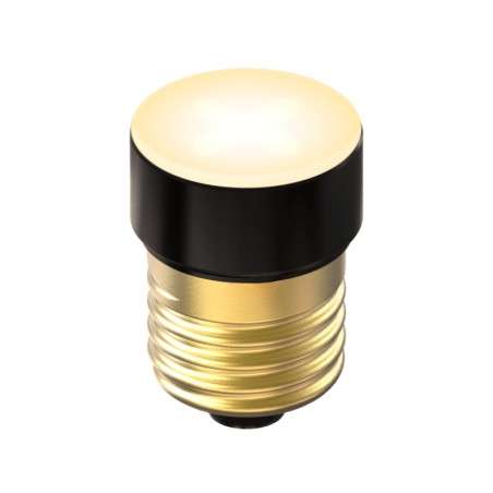 Lâmpada LED mini E27 3,5W 2200K e 210lm com atenuação sequencial.