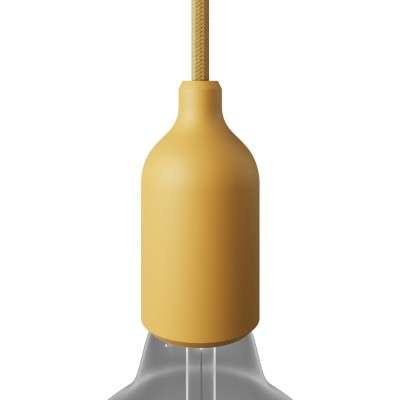 Casquilho silicone E27 várias cores | Acessórios Candeeiros