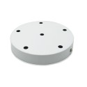 Suporte metálico 160mm diâmetro x 25mm seis saídas