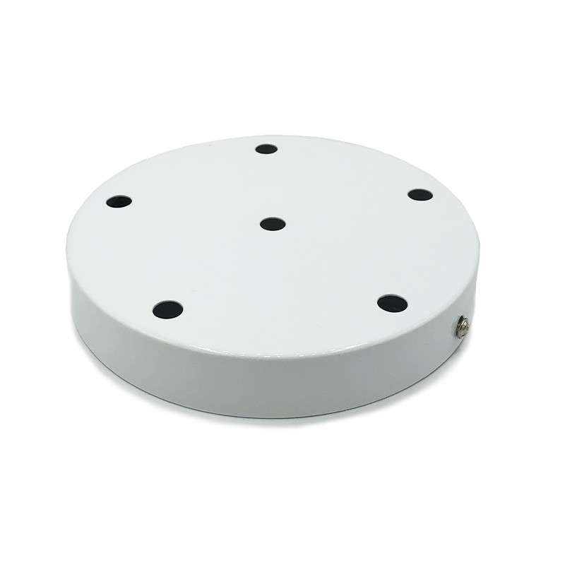 Suporte metálico 160mm diâmetro x 25mm seis saídas