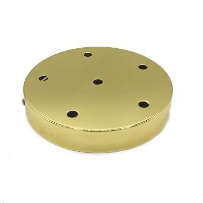 Suporte metálico 160mm diâmetro x 25mm seis saídas