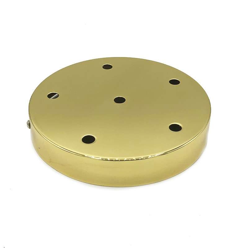 Suporte metálico 160mm diâmetro x 25mm seis saídas