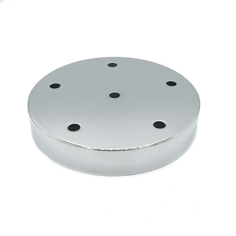 Suporte metálico 160mm diâmetro x 25mm seis saídas