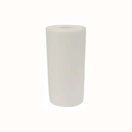 Cilindro de vidro fosco branco 115mm diâmetro x 250mm altura