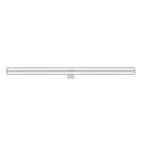 Lâmpada LED clara de filamento Linestra 6,2W regulável 500mm.