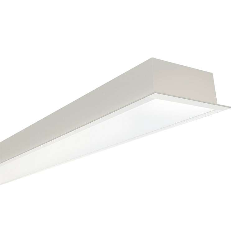 Módulo embutido 90mm largura com LED integrado e interligável
