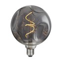 Lâmpada LED com efeito de bolhas fumê E27 5W regulável