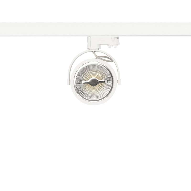 Foco LED trifásico 15W 800lm 3000K regulável