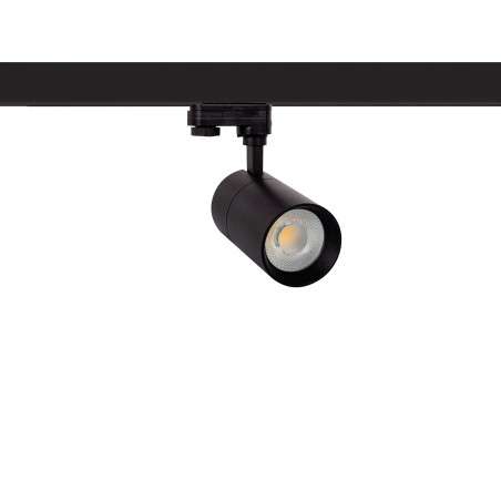 Foco LED trifásico de 20W, 2000lm e regulável.