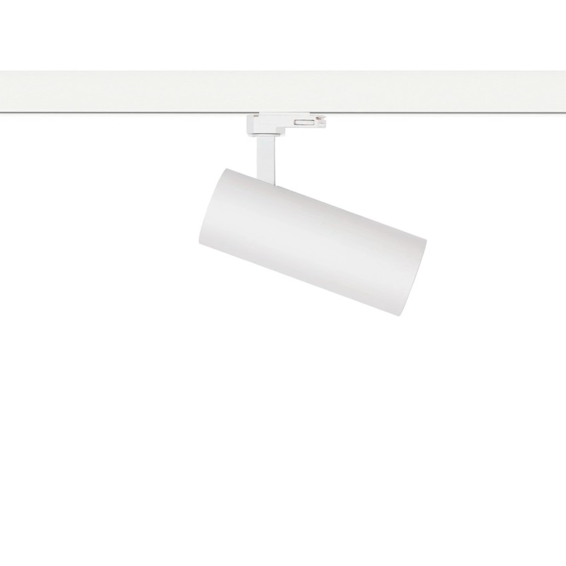 Foco de LED trifásico 30W e 3000lm 38º com seletor de tonalidade.