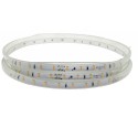 Rolo de 5 metros de fita LED 24V com abertura de 120º, várias potências reguláveis, para uso exterior com proteção IP65.