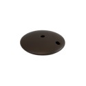 Base de metal para lâmpadas 105mm de diâmetro x 20mm de altura