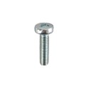 Parafuso para lâmpadas M4 x 15mm cromado com cabeça tipo