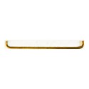 Braço de latão Ø 12mm de 500mm x 50mm com extremidades roscadas M10/100