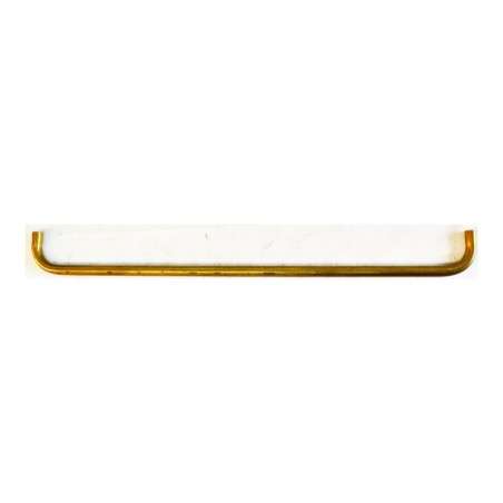 Braço de latão Ø 12mm de 500mm x 50mm com extremidades roscadas M10/100