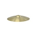 Campainha metálica de latão 40mm de altura x 295mm de diâmetro, orifício M10.