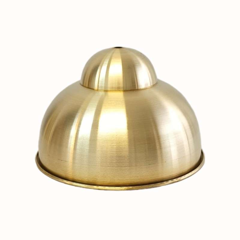 Campainha metálica de latão 170 altura x 250mm diâmetro furo