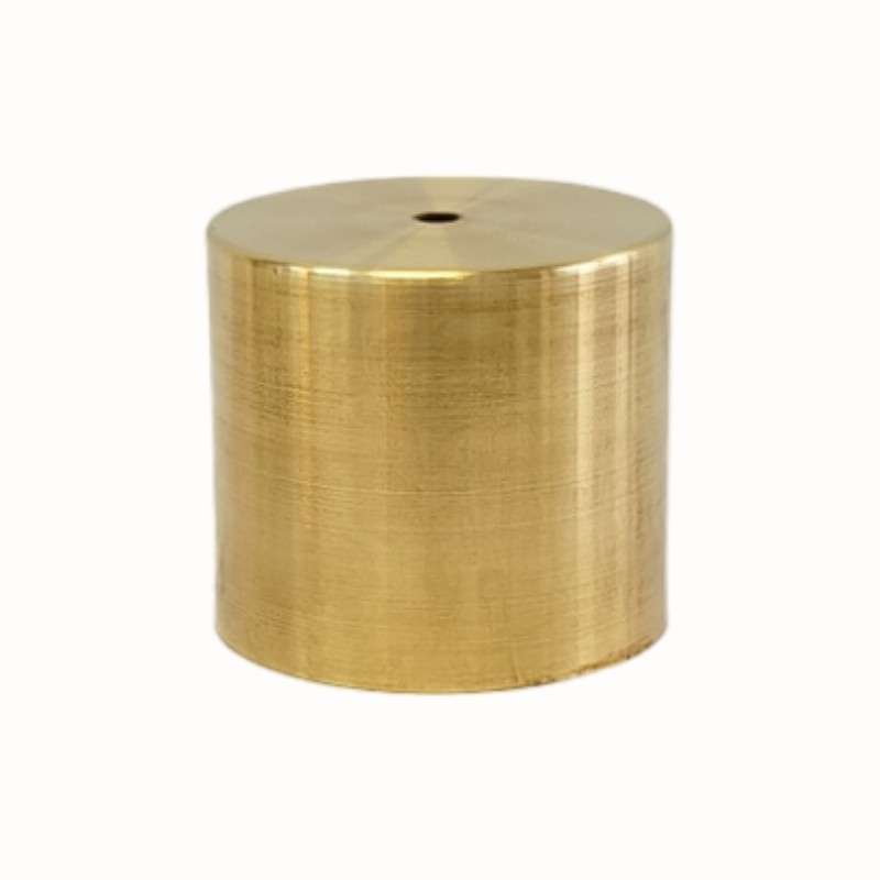 Campainha metálica de latão 105 mm de altura x 115 mm de