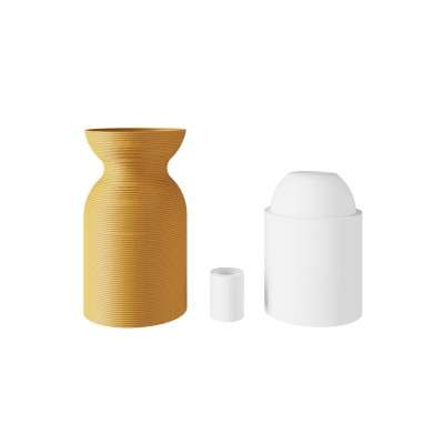 Kit casquilho E27 reciclado 3D várias cores | Acessórios Candeeiros