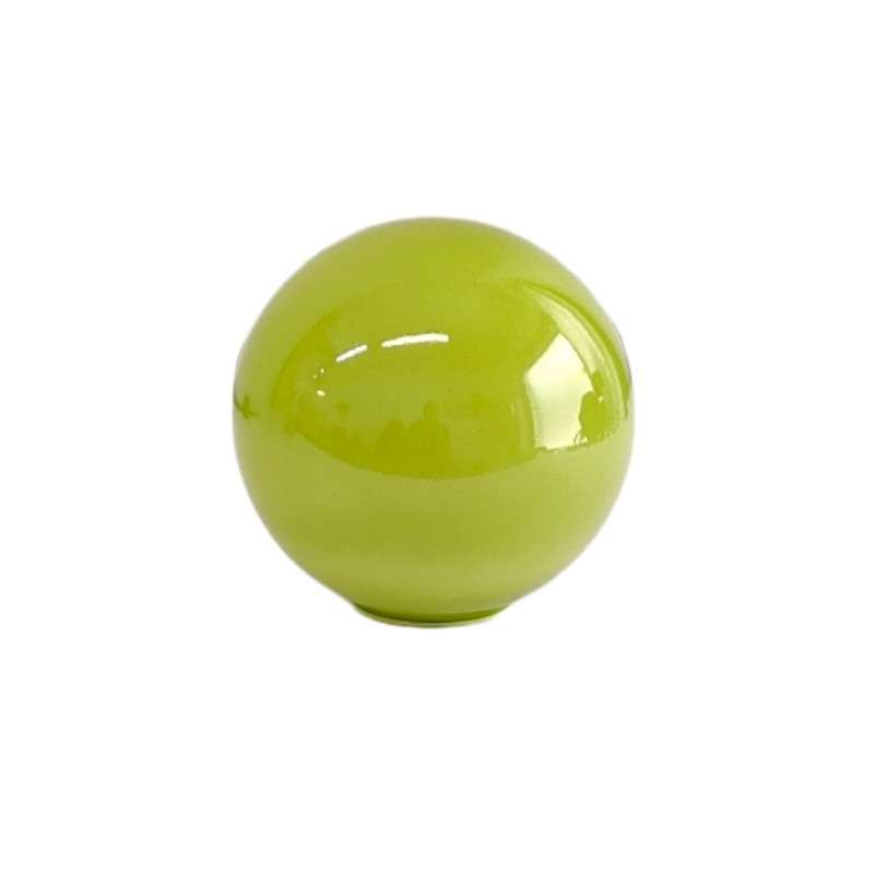 Globo de cristal opalino sem pescoço para candeeiros
