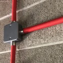 Racor metálico pérola tubo Ø20 mm M20 × 1,5 | Fábrica Tu Luminária