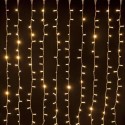 Cortina 150 LEDs branco quente IP65 200x150 | Acessorios Candeeiros