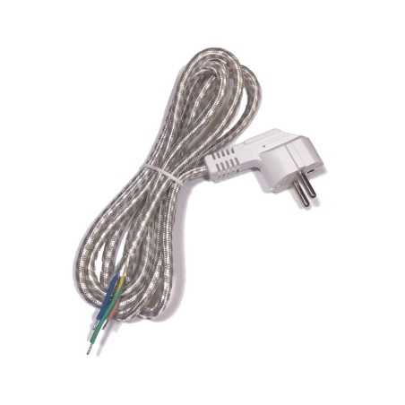 Conexão tipo prancha de 150cm com ficha schuko.