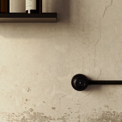 Kit ficha Schuko porcelana para tubo 20 mm | AcessoriosCandeeiros