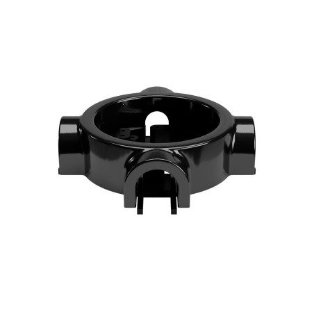 Base de porcelana com 4 saídas para tubo de 20 mm | AcessoriosCandeeiros