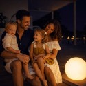 Lâmpada esférica LED RGB exterior solar e recarregável | Fábrica Tu Lámpara