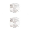 Mini fixação transparente para cabos têxteis | AcessoriosCandeeiros.pt