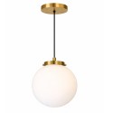 KIT CORE- Candeeiro suspenso com globo de vidro com pescoço