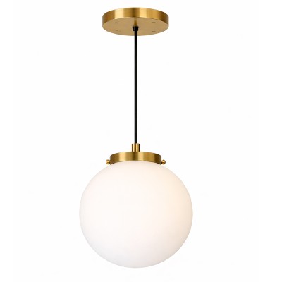 KIT CORE- Candeeiro suspenso com globo de vidro com pescoço