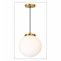 KIT CORE- Candeeiro suspenso com globo de vidro com pescoço