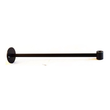 Braço de metal preto de 300mm com extremidade de 2 saídas M10/100