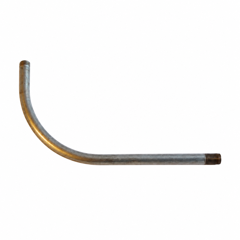 Braço curvado de ferro 200mm x 120mm métrica M10/100