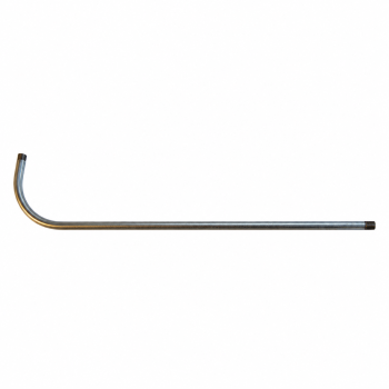 Braço de metal medidas 600mm x 120mm M10/100 rosca