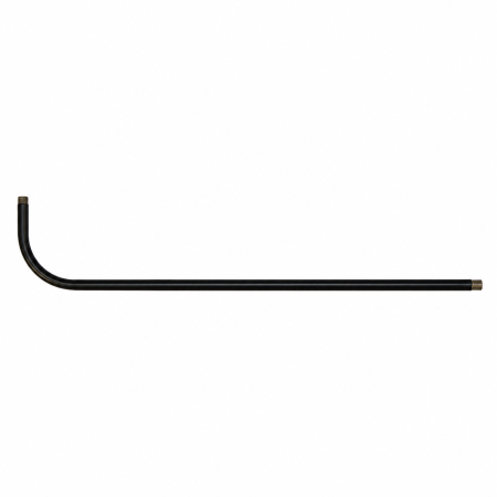 Braço de metal medidas 600mm x 120mm M10/100 rosca
