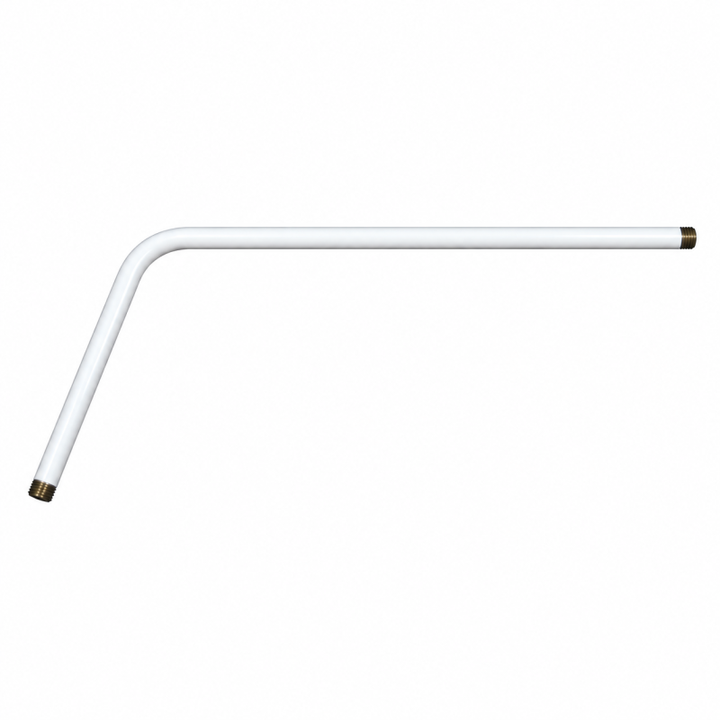 Braço de metal 280 mm x 145 mm ângulo 110º M10/100
