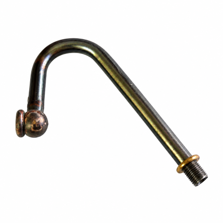 Braço de ferro tipo cotovelo 65mm x 118mm x 85mm M10/100