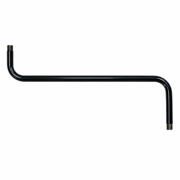 Braço de metal de dupla flexão 130mm x 310mm x 60mm M10/100